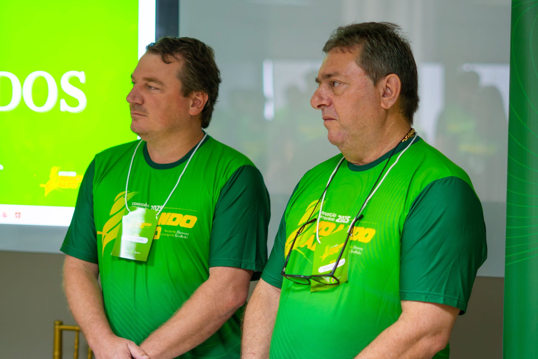 Jorge e Gilmar, da diretoria da Bentevi Agro