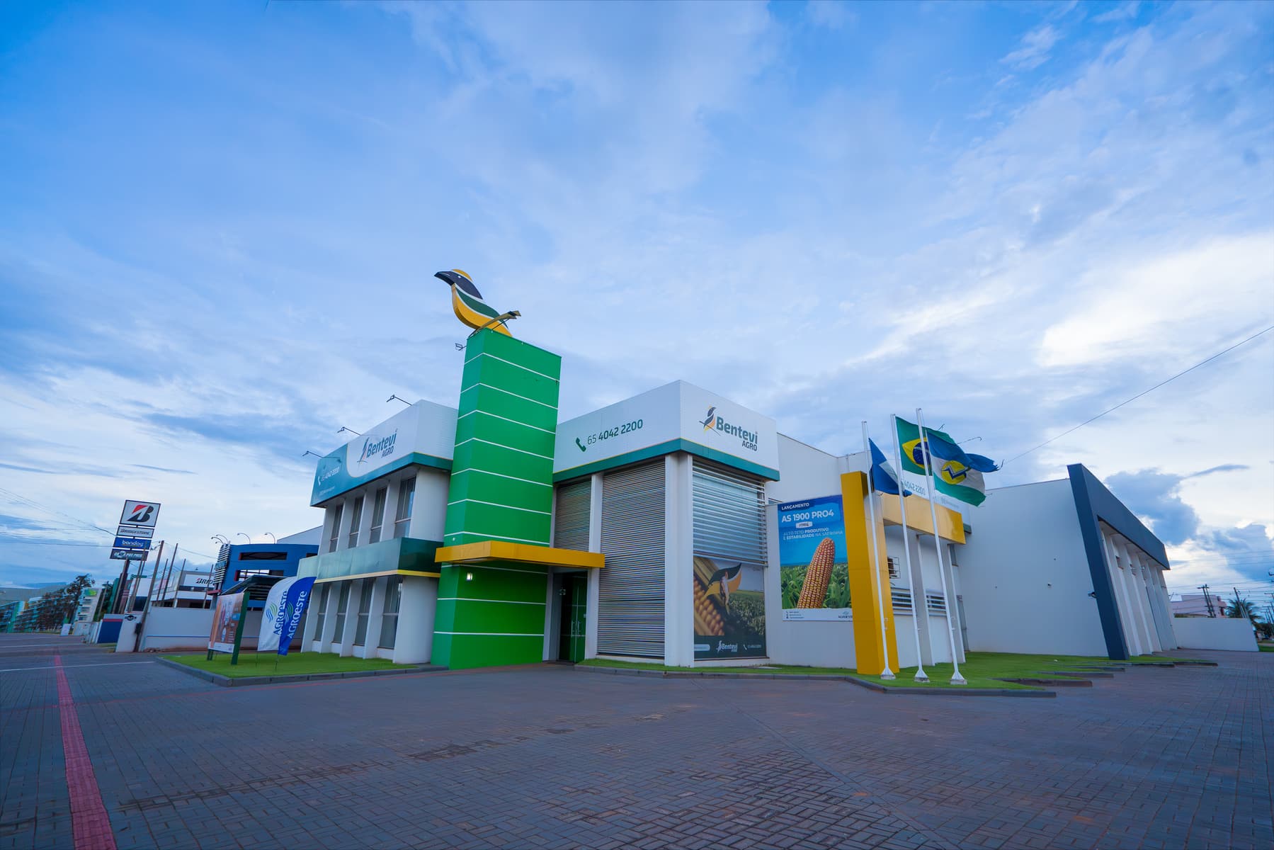 Fachada da Bentevi Agro em Nova Mutum